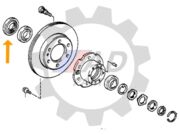 Retentor Roda Dianteira Hyundai Hr 2005 Até 2016 - 17258